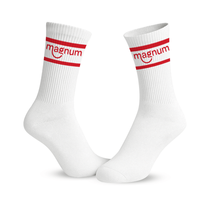 Magnum Logo Crew Socks (Sizes 3-12)