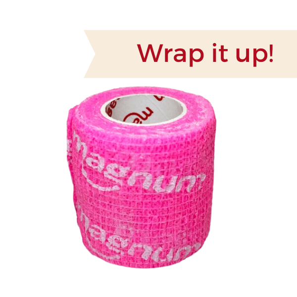 Magnum Cohesive Grip Wrap – Pink - magnumtattoosupplies