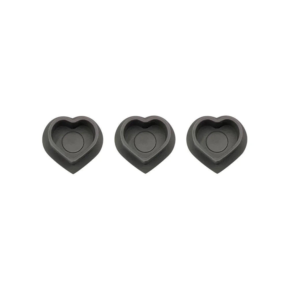 Peach Sterile Silicone Ink Caps (Box of 72)