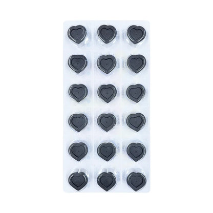 Peach Sterile Silicone Ink Caps (Box of 72)