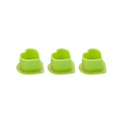 Peach Sterile Silicone Ink Caps (Box of 72)
