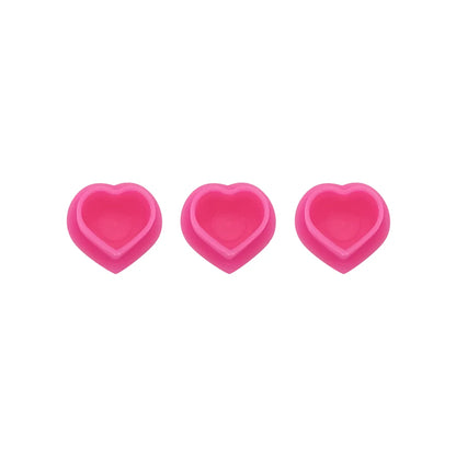 Peach Sterile Silicone Ink Caps (Box of 72)