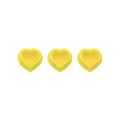 Peach Sterile Silicone Ink Caps (Box of 72)