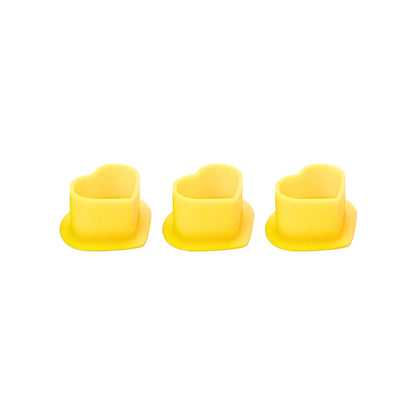 Peach Sterile Silicone Ink Caps (Box of 72)