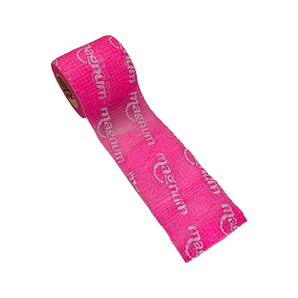 Magnum Cohesive Grip Wrap – Pink - magnumtattoosupplies