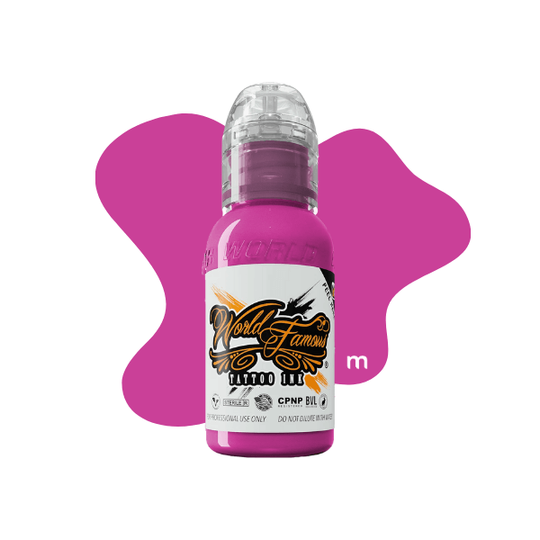 1oz World Famous Ink - All Colours - magnumtattoosupplies