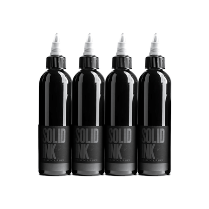 Solid Ink - Black Label Grey Wash Set (4 x 4oz)