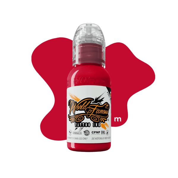 1oz World Famous Ink - All Colours - magnumtattoosupplies