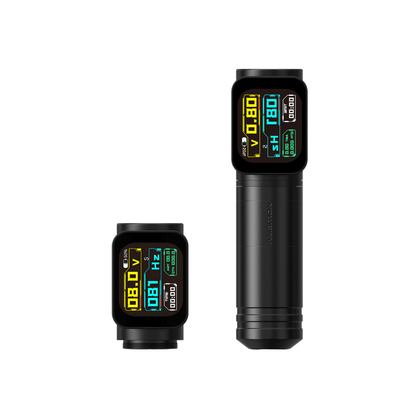 Ambition Ninja Max Wireless Tattoo Machine - 2x Batteries