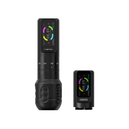 Ambition Seher Wireless Tattoo Machine - 2x Batteries