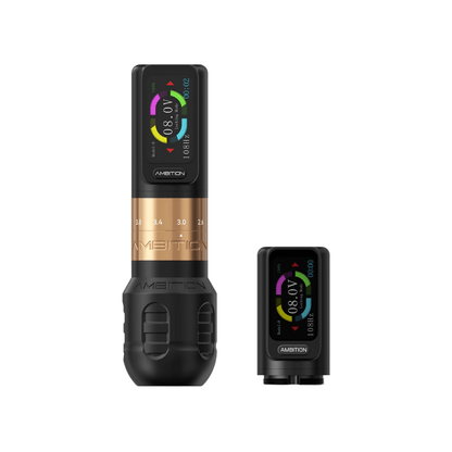 Ambition Seher Wireless Tattoo Machine - 2x Batteries