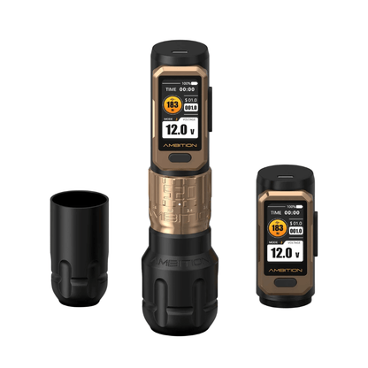 Ambition Soldier Pro 520 Wireless Tattoo Machine - 2x Batteries