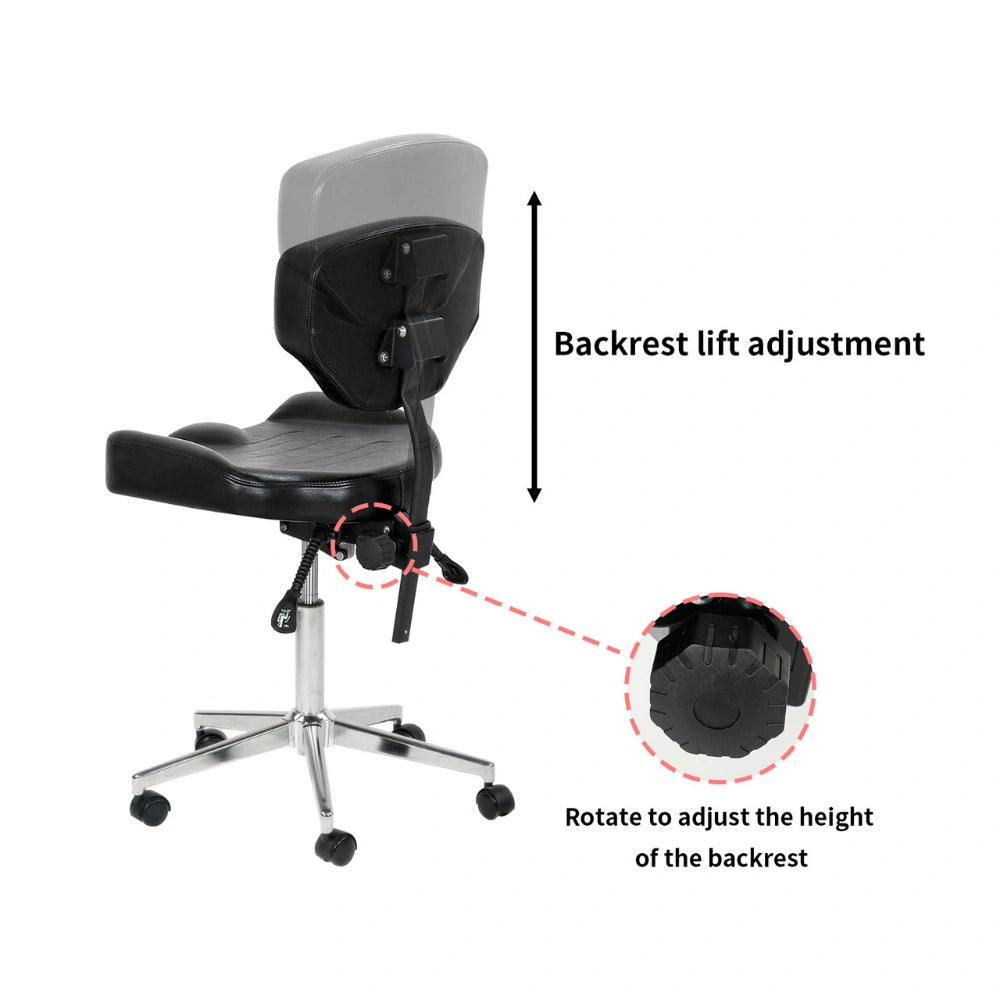 Atlas Adjustable Ergonomic Tattoo Artist Chair