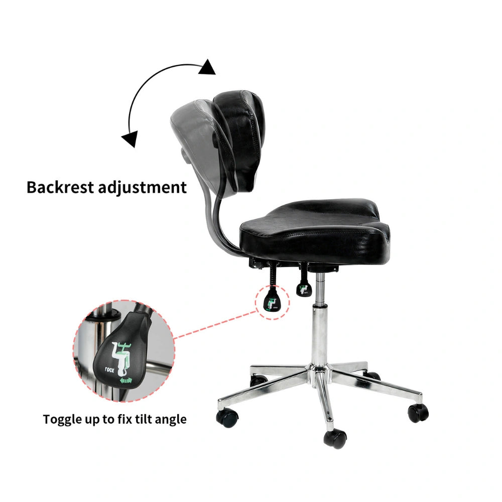 Atlas Adjustable Ergonomic Tattoo Artist Chair
