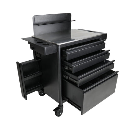 Atlas Heavy-Duty Mobile Tattoo Workstation With Integrated Power