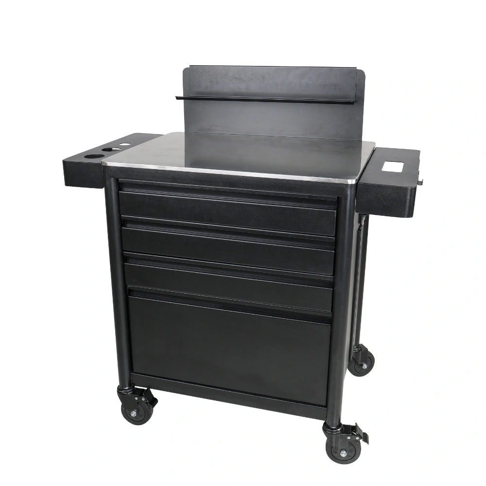 Atlas Heavy-Duty Mobile Tattoo Workstation With Integrated Power