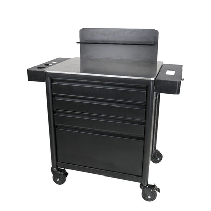 Atlas Heavy-Duty Mobile Tattoo Workstation With Integrated Power