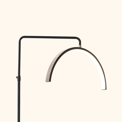 Atlas Shadowless Half Moon Studio Floor Lamp