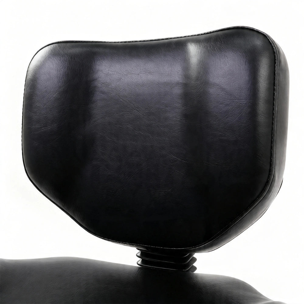 Atlas Tattoo Artist Saddle Stool With Backrest & Footrest