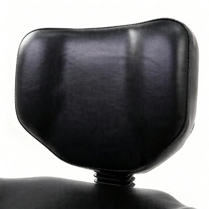 Atlas Tattoo Artist Saddle Stool With Backrest & Footrest