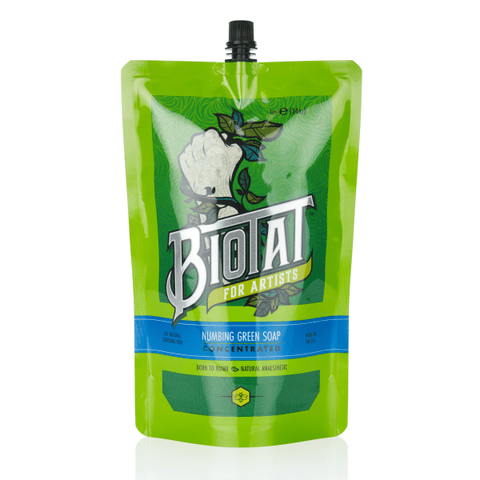 Biotat Numbing Green Soap Concentrate Refill - 1 Litre
