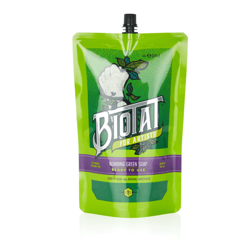 Biotat Numbing Green Soap RTU Refill - 1 Litre