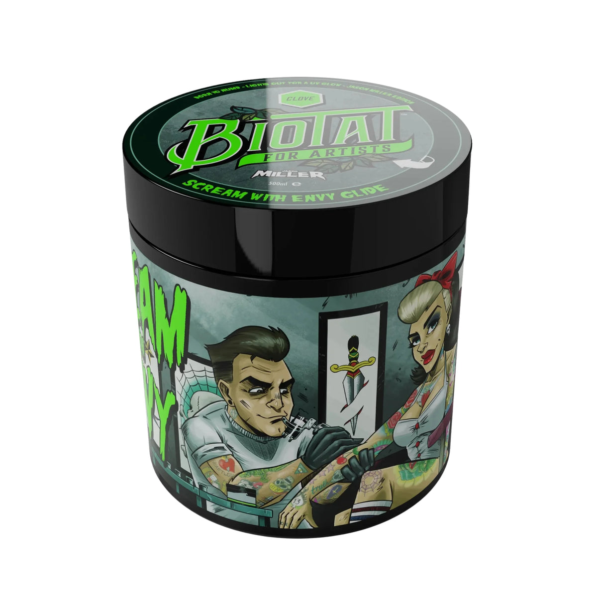 Biotat Scream With Envy Numbing Tattoo Glide - Jason Miller Edition (500g)