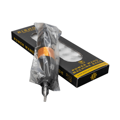 Bishop Power Wand Machine Bags (Pack of 200) - magnumtattoosupplies