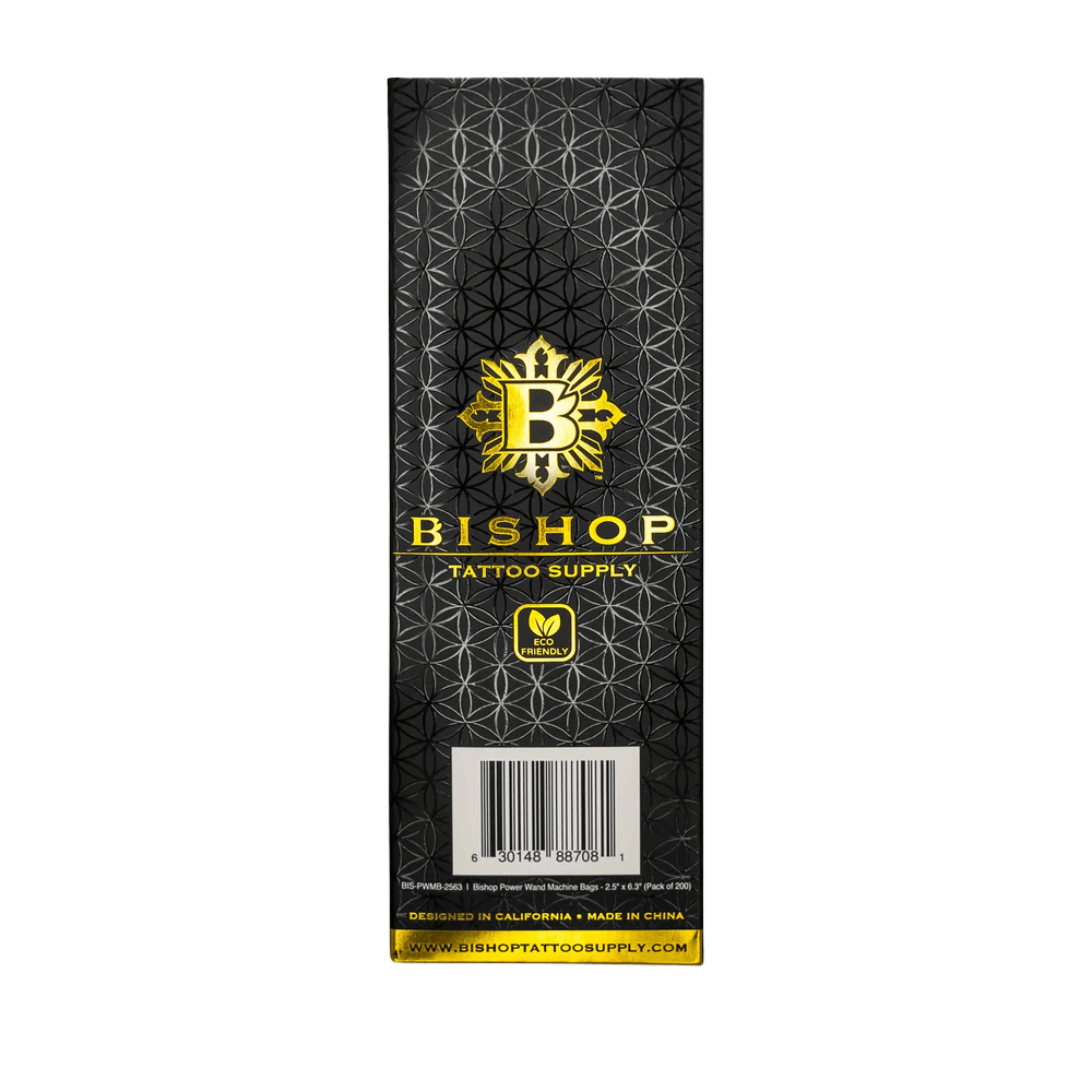 Bishop Power Wand Machine Bags (Pack of 200) - magnumtattoosupplies