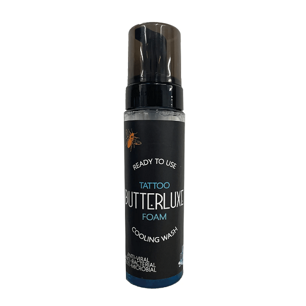 Butterluxe Cooling Wash Tattoo Foam 200ml Magnum Tattoo Supplies