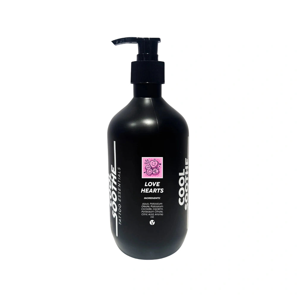 Cool Soothe Green Soap Concentrate - Love Hearts (500ml)