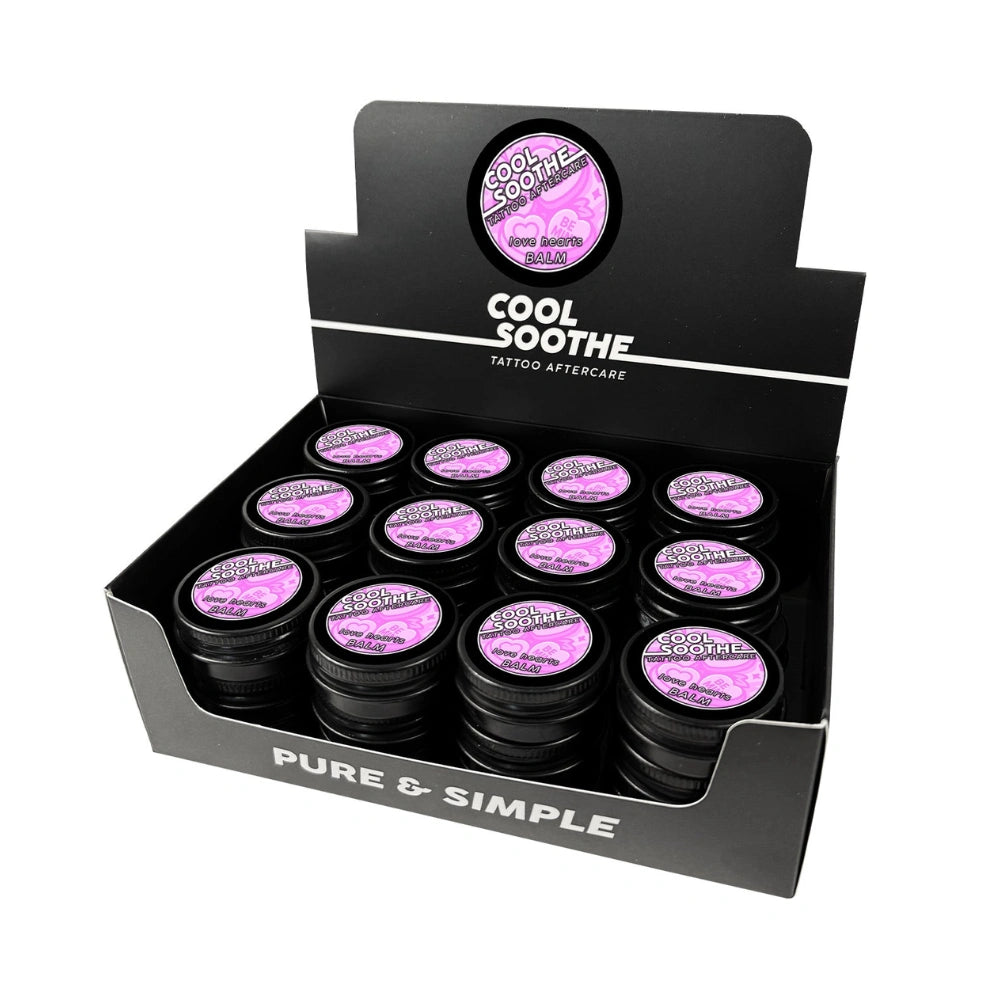 Cool Soothe Tattoo Balm - Love Hearts