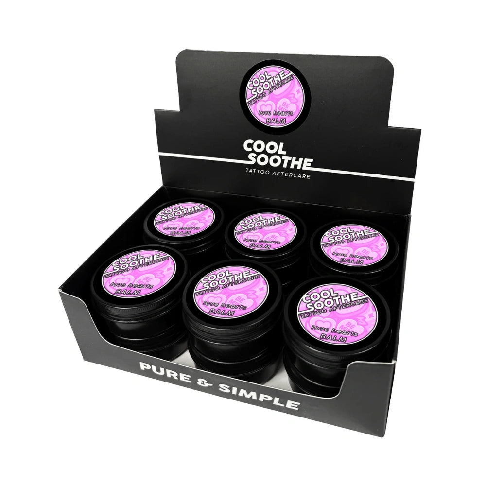 Cool Soothe Tattoo Balm - Love Hearts