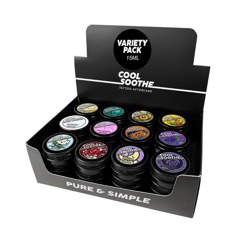 Cool Soothe Tattoo Balm - Variety Pack