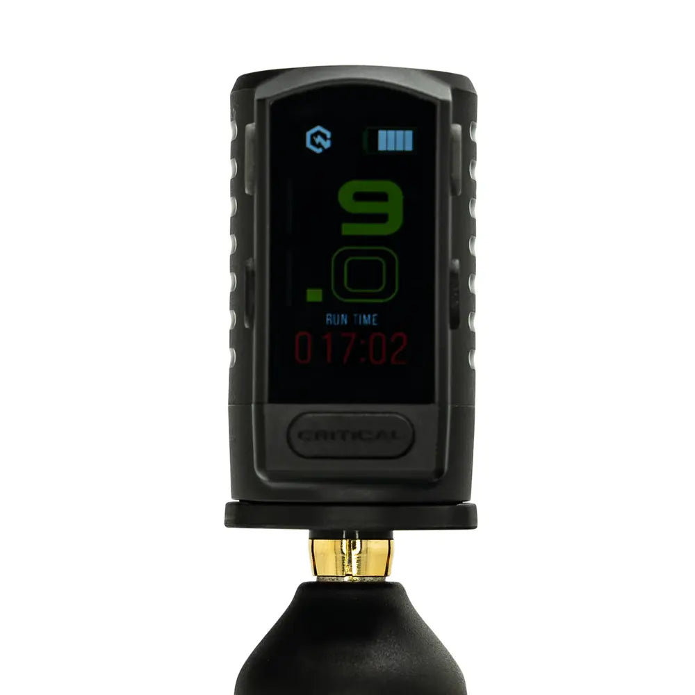 Critical Magnetic Battery RCA Converter power supply accessory available from Magnum Tattoo Supplies - front view