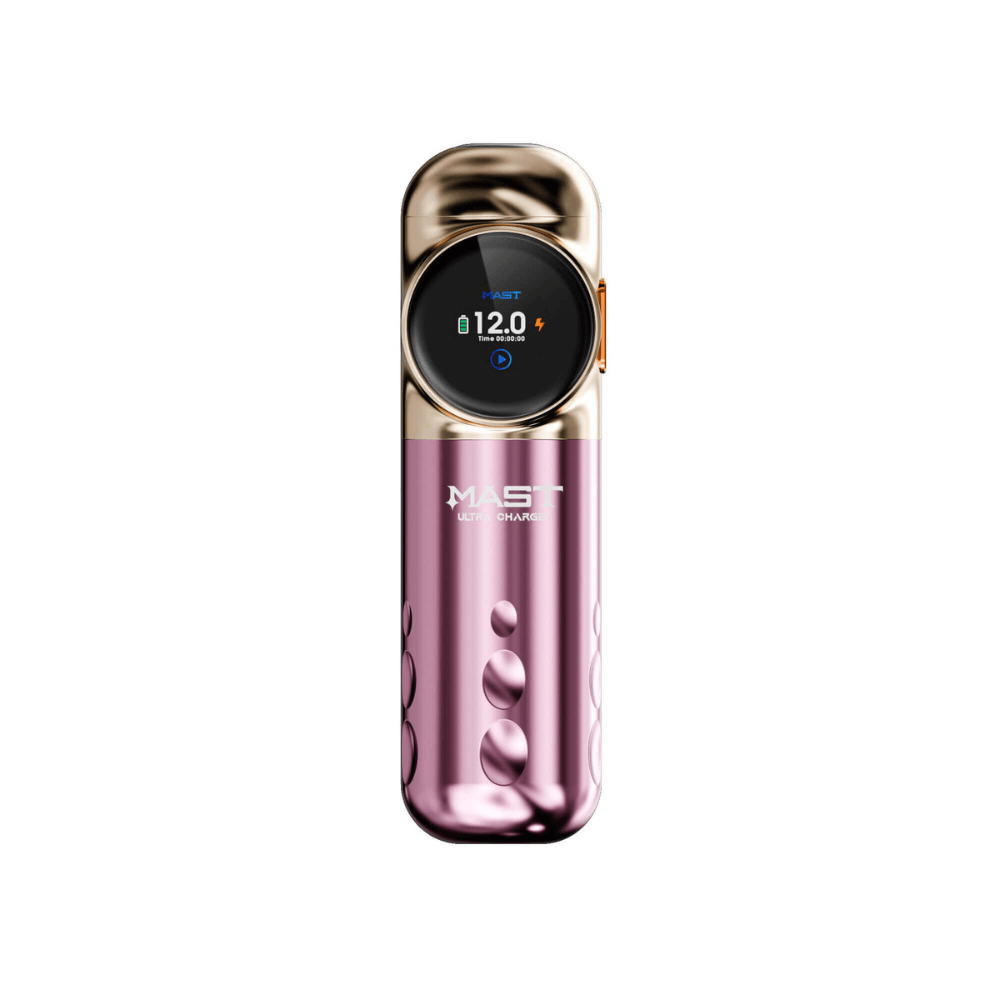 Dragonhawk Mast Archer S wireless tattoo pen machine, tattoo machines collection, by Dragonhawk - gold view