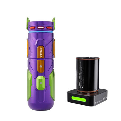 Mast Racer Pro Armor Edition wireless machine from Dragonhawk from Magnum Tattoo Supplies - purple variant