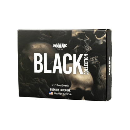 Dynamic Tattoo Ink Black Collection Set (1oz)