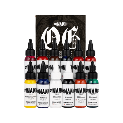 Dynamic Tattoo Ink OG Colour Set (1oz)