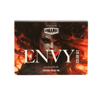 Dynamic Platinum Tattoo Ink Envy Colour Set (1oz)