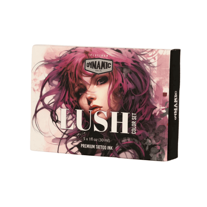 Dynamic Platinum Tattoo Ink Lush Colour Set (1oz)