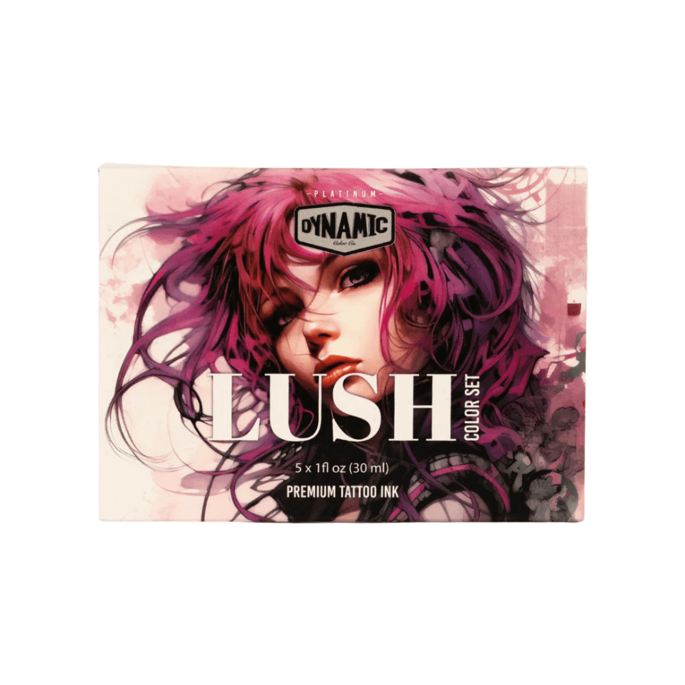 Dynamic Platinum Tattoo Ink Lush Colour Set (1oz)