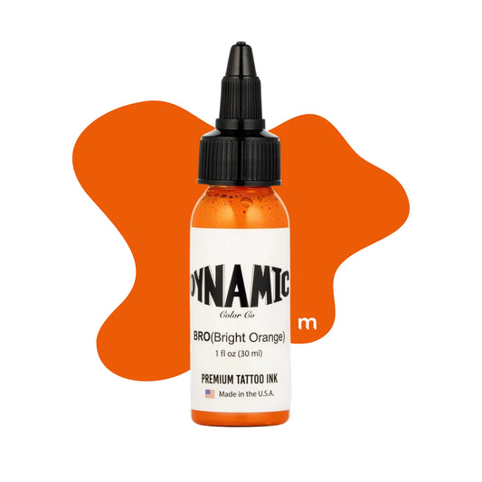 Dynamic Tattoo Ink - Bright Orange (1oz)