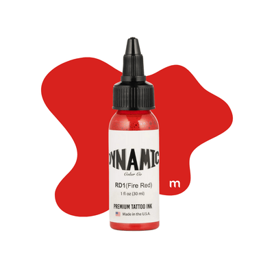 Dynamic Tattoo Ink - Fire Red (1oz)