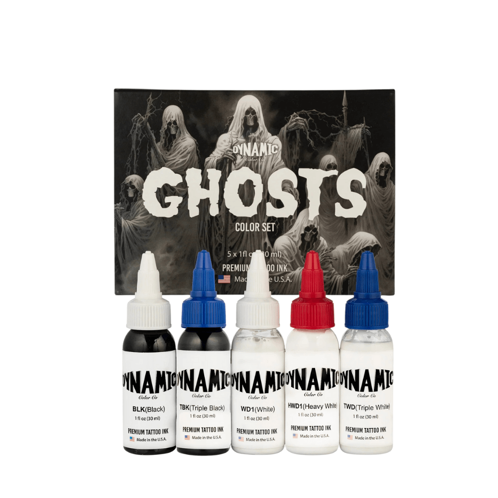 Dynamic Tattoo Ink Ghosts Colour Set (1oz)