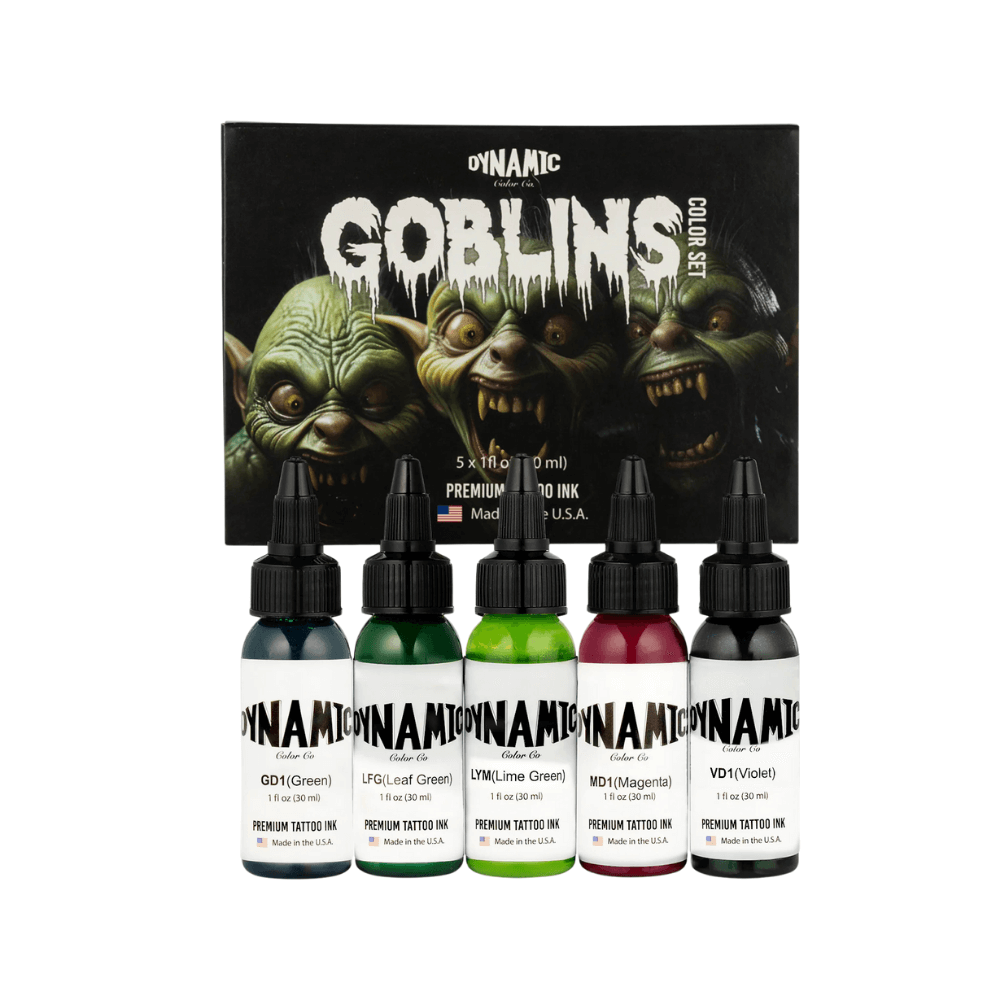 Dynamic Tattoo Ink Goblins Colour Set (1oz)