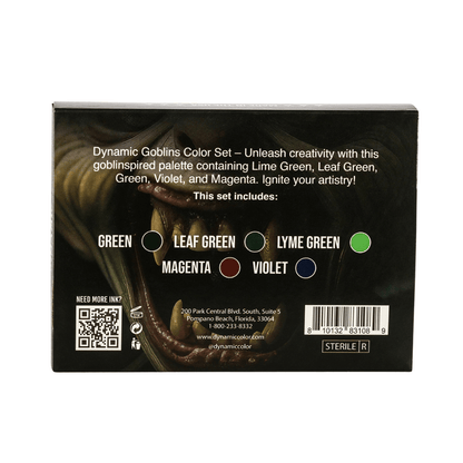 Dynamic Tattoo Ink Goblins Colour Set (1oz)