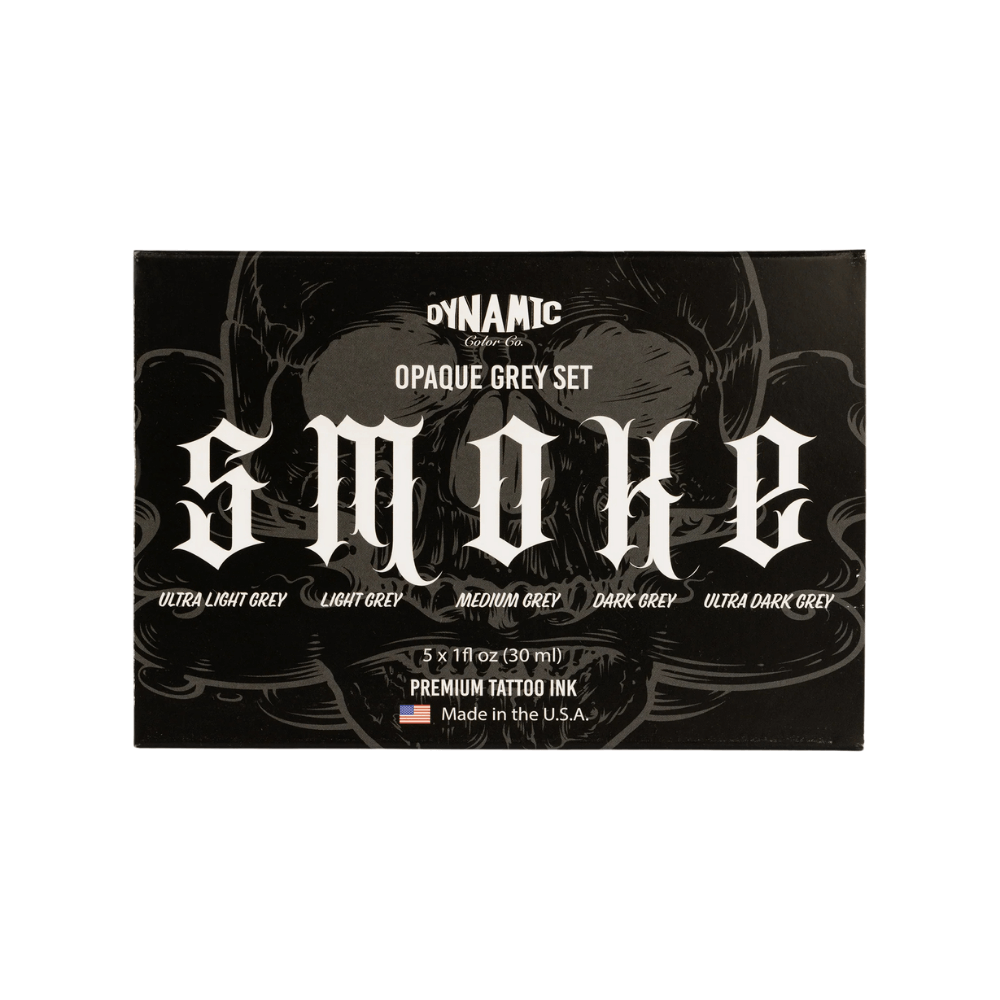 Dynamic Ink Smoke Opaque Greys Set (1oz)