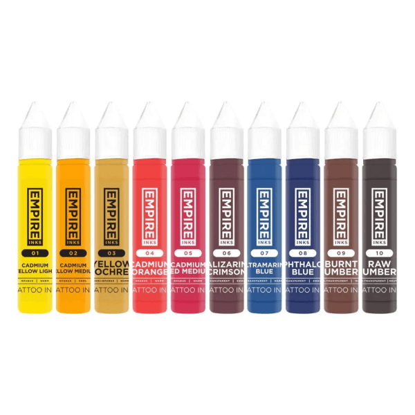 Empire Inks 10 Bottle Colour Set