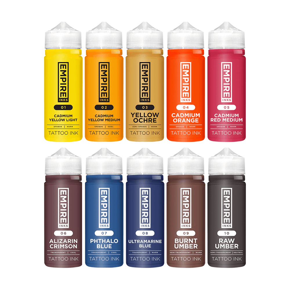 Empire Inks 10 Bottle Colour Set